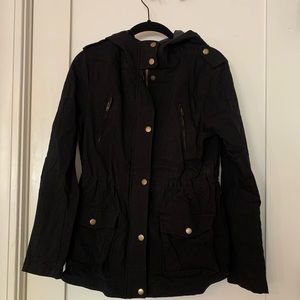 Black utility jacket (see older listing, accidental double!)